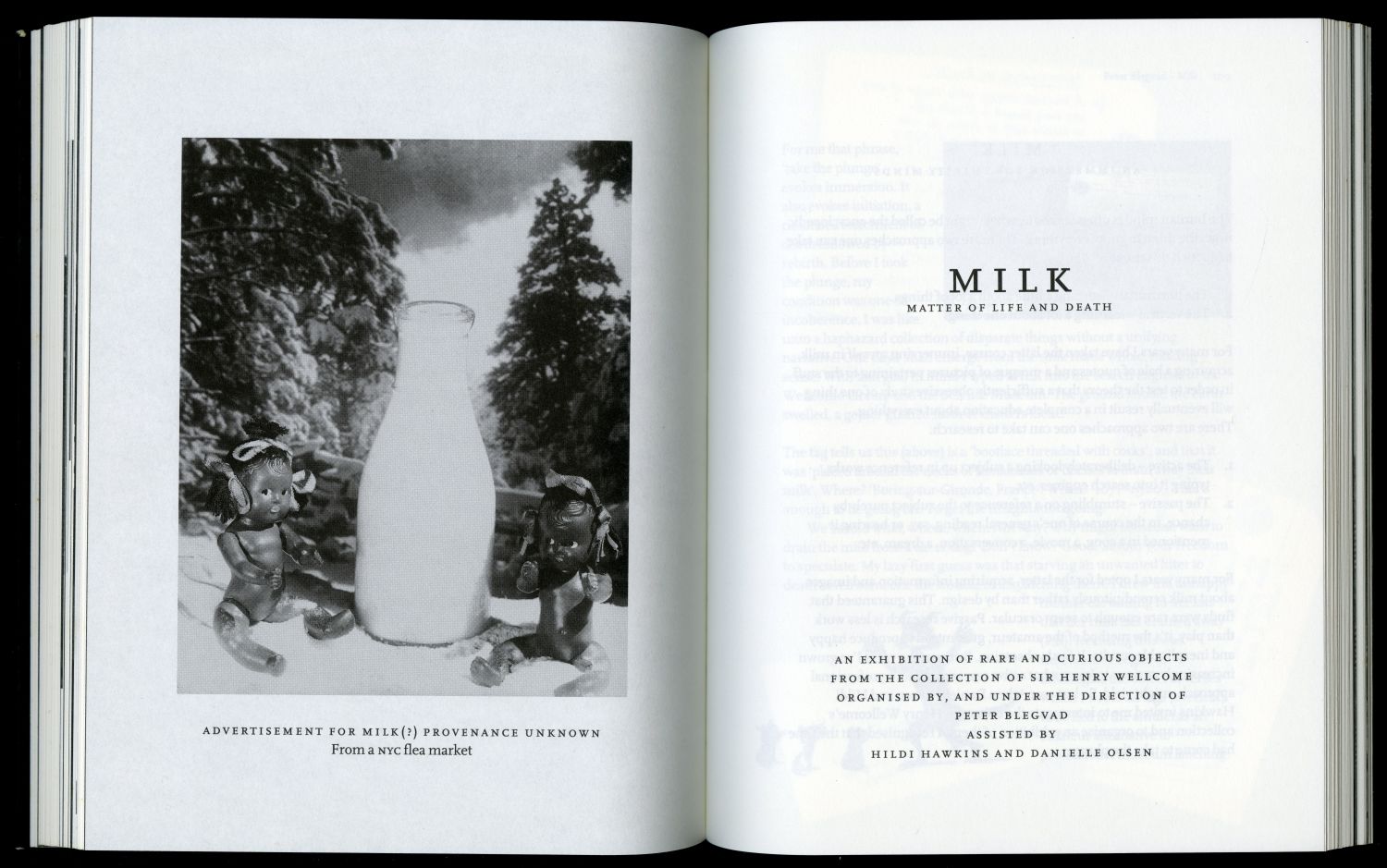 『The Phantom Museum』（2003年、Profile Books）Blegvad「Milk」冒頭02